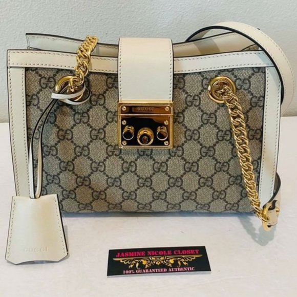 100% Auth Gucci Padlock Small Shoulder Brand New - Picture 2 of 16